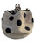 Biscotty Dots Raffia Tote View Product Image