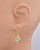 Gold-Plated Sterling Silver Aquamarine Oval Earrings View Product Image