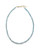 Gold-Plated Sterling Silver 6mm Aquamarine Beaded Necklace View Product Image