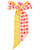 Spot and Dot Silk Ribbon Scarf View Product Image