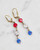 Red, White, and Blue Triple Drop Earrings View Product Image