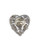 Red, White, and Blue Filigree Heart Pin View Product Image