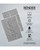 Black and White Patterned Tea Towels - Set of 2 View Product Image