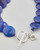 Overlapping Lapis Discs Necklace View Product Image