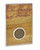 Front view of the 39mm semiquincentennial bronze coin in its acrylic display case, ideal for presenting America 250 merchandise. View Product Image