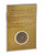 Antiqued bronze America 250 coin displayed inside a clear protective case featuring the Charters of Freedom card. View Product Image