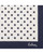 Blue and White Pin Dot Silk Scarf View Product Image