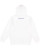 Elephant Icon White Unisex Hoodie View Product Image