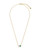 Emerald and White Topaz Necklace View Product Image