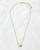 Emerald and White Topaz Necklace View Product Image