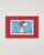 4x6 Framed Snoopy Stamp View Product Image