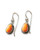 Navajo Spiny Oyster and Sterling Teardrop Earrings View Product Image