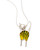 Baltic Amber Cat Pendant Necklace View Product Image