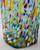 Multicolored Square Glass Bottle View Product Image