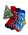 3-Pack Adult Tree Holiday Socks Gift Set View Product Image