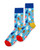 Bring it On Blue Kids and Adult Holiday Socks View Product Image
