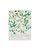 Close-up view of mistletoe Christmas cards with intricate gold foil highlights. View Product Image