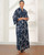 Japanese Plum Navy Yukata View Product Image