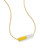 Gold Bar Necklace View Product Image