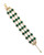 Green Glass Bracelet View Product Image