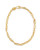 Handmade etched jewelry with 22k gold-plated steel links, inspired by ancient Mesopotamian adornments. View Product Image