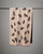 White reversible scarf with elegant ginkgo leaf print from the Smithsonian Store scarves and wraps collection. View Product Image
