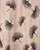 Close-up of a ginkgo leaf scarf, showing intricate detail. View Product Image