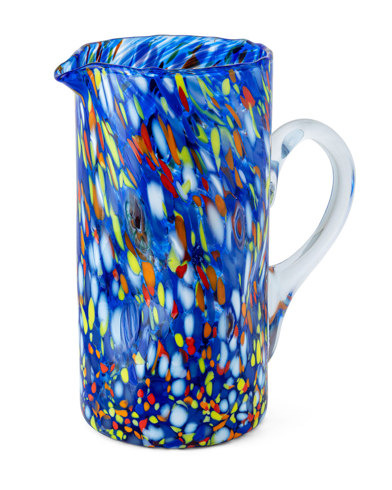 MURANO GLASS ムラノ ブルー ライオン モチーフ 装飾 デカンタ MURANO GLASS ムラノ ブルー ライオン モチーフ 装飾 デカンタ