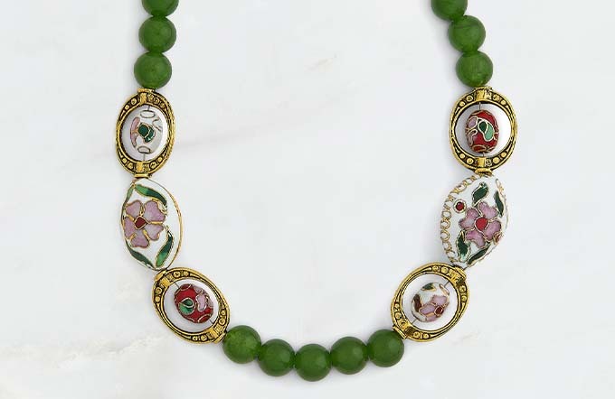 Jade necklace
