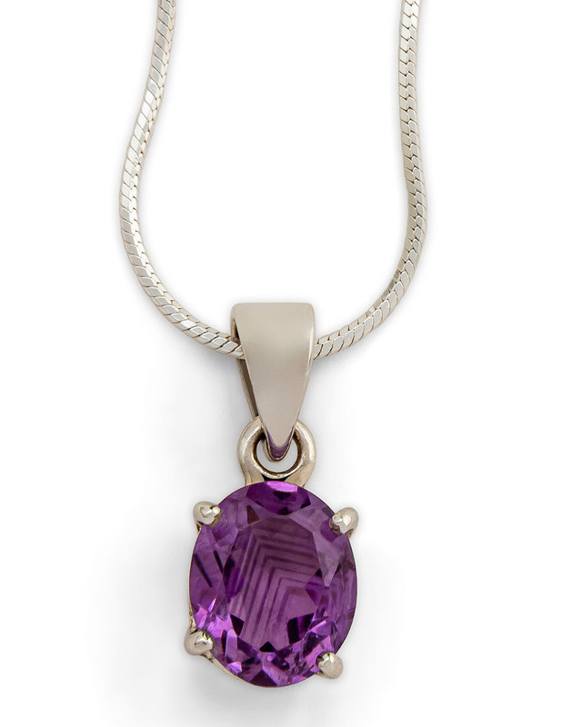 Amethyst necklace store