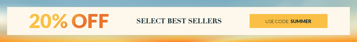 Midsummer Madness! 20% Off Select Best Sellers - Use code: SUMMER