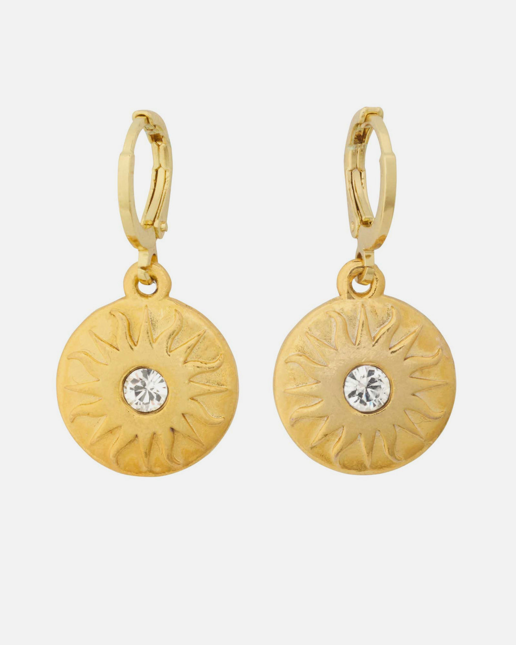 Smithsonian Sunburst Logo Earrings