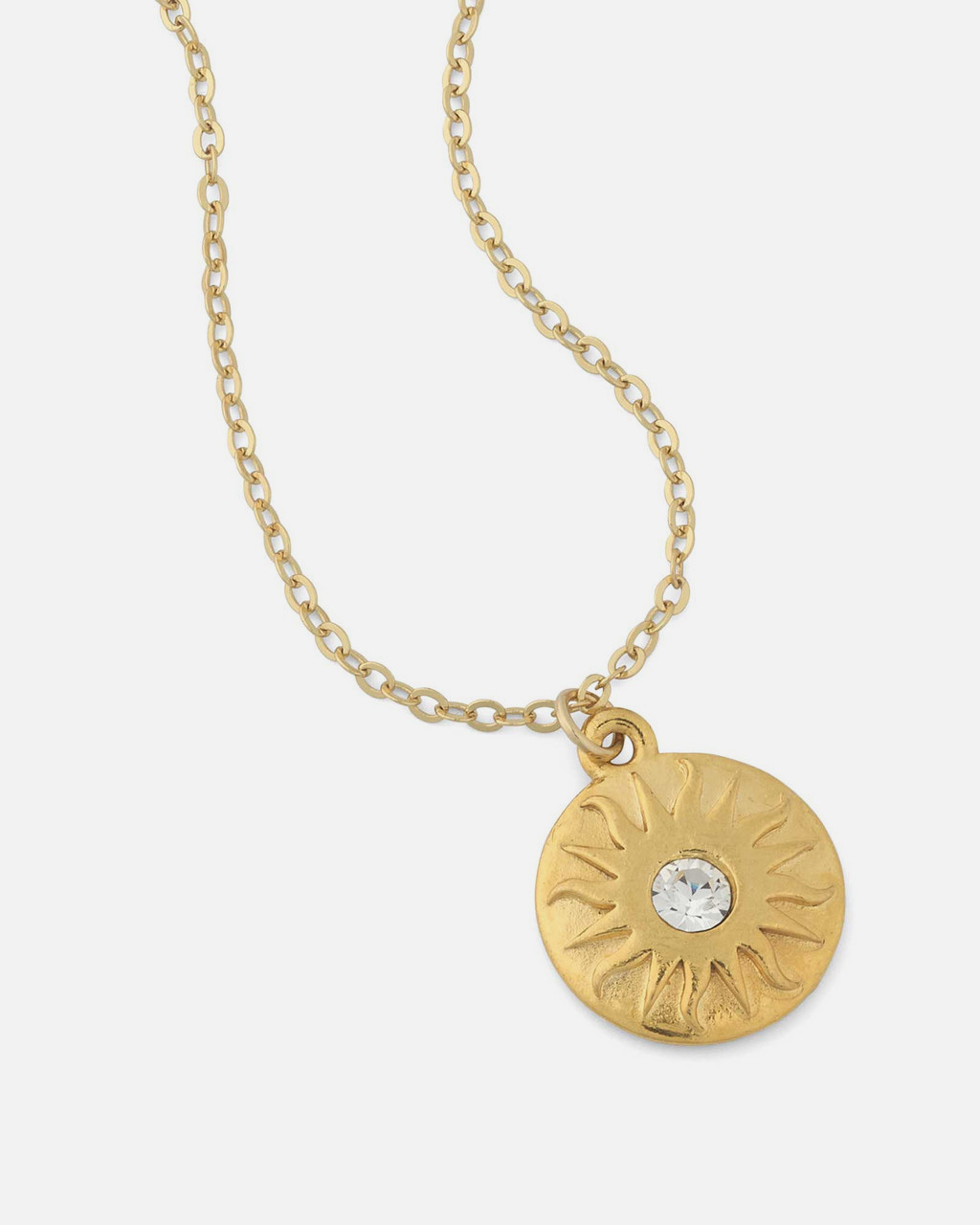 Smithsonian Sunburst Logo Necklace