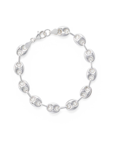 Sterling Silver Anchor Chain Bracelet | Shop Smithsonian Store