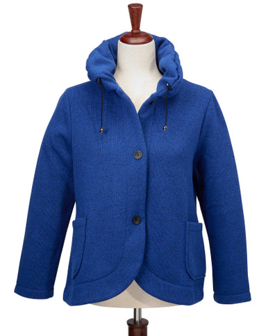 ジャケット・アウター muguet romantic milky midl coat blue 10001583__16167.1756495165.386