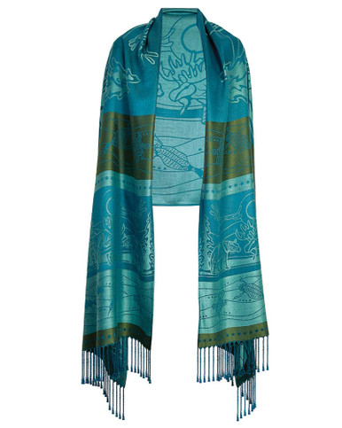 All My Relatives Jacquard Shawl | Shop Smithsonian Store