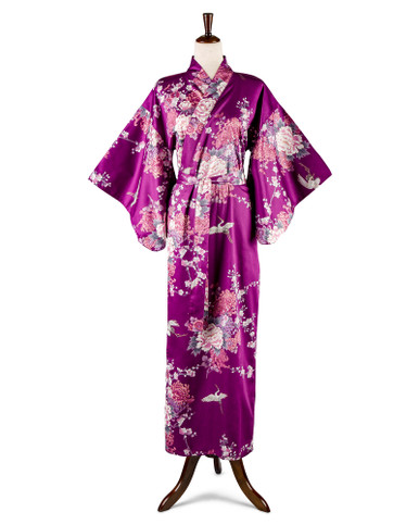 Smithsonian Store Japanese Plum Navy Yukata