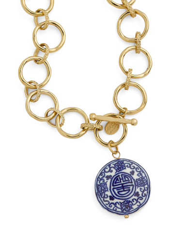 アクセサリー blue and white porcelain ribbon necklace 46139__18144.1731961016.386.