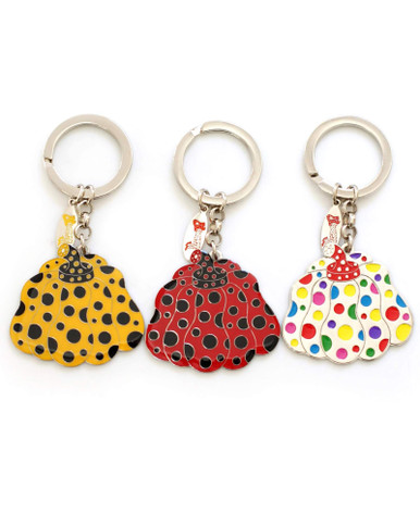 Yayoi Kusama Pumpkin Keychain (Yellow)