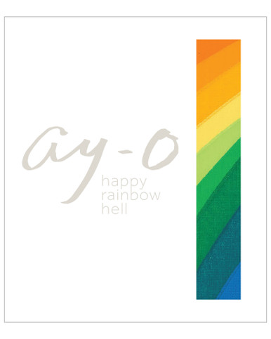 靉嘔 Ay-o 「A happy rainbow colors tree」 Take a Radiating, Immersive Trip Into 'Ay-O's Happy Rainbow Hell'