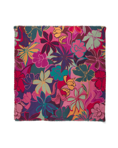 バンダナ Apolina Notebook floral scarf, rosewood 22697_alt2__95158.1727715844.