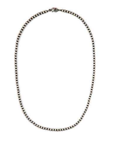 ブレスレット LESS IS MORE silver beads necklace 46192__28736.1736979767.386.