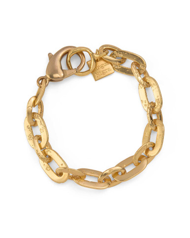 Etched Gold Link Bracelet | Shop Smithsonian Store