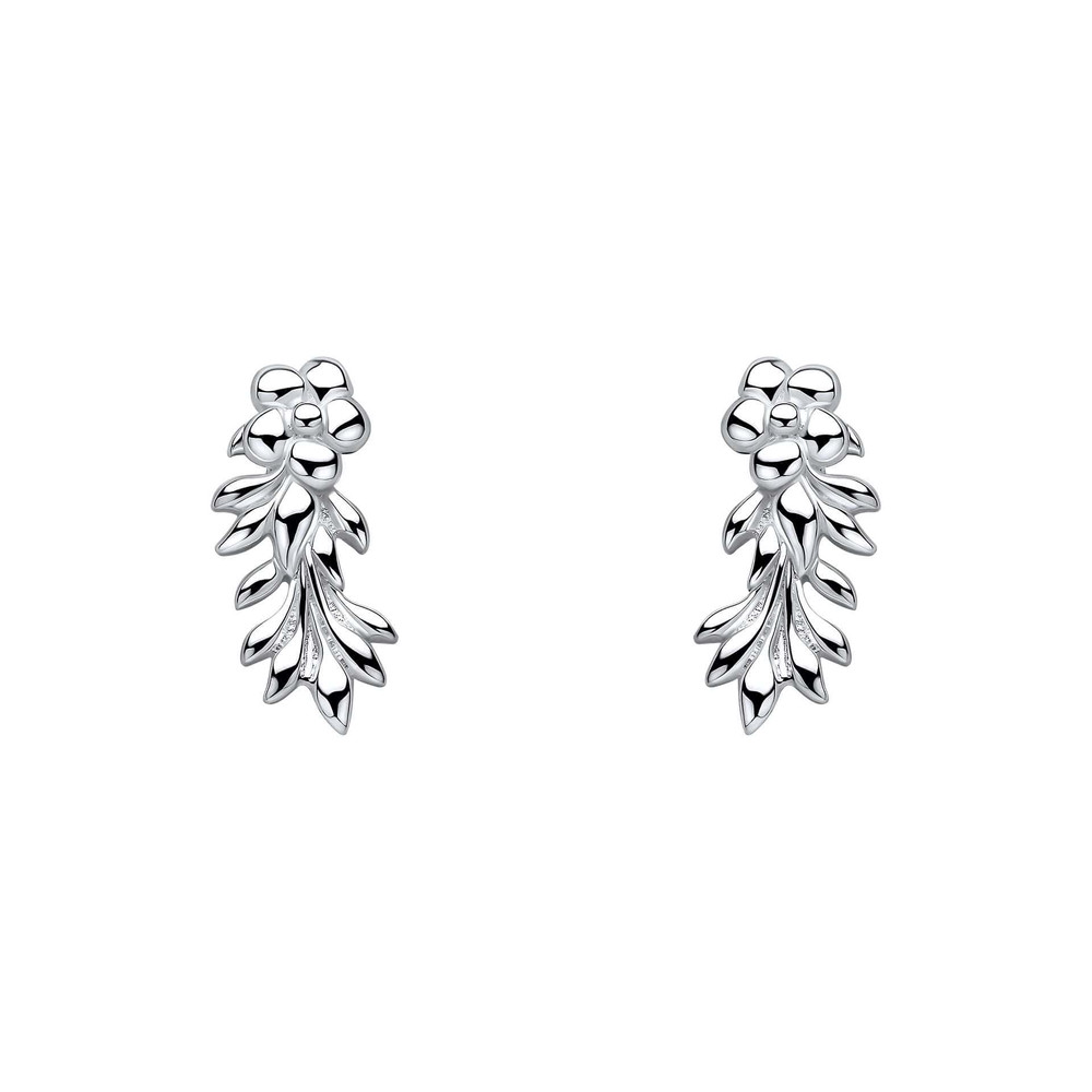 Laura Ashley Sterling Silver Naunton Folly Crawler Earrings 1