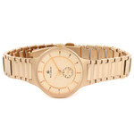 Accurist Ladies Rose Gold Plated & Matte Dial Bracelet Watch 2