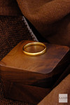 Gents 14kt Yellow Gold 3mm Wedding Ring 4