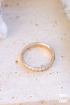 18kt Rose Gold Stone Grain Set 0.33ct Diamond Wedding Ring 4