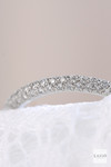 Ladies Vera Wang Platinum Micro Pave 0.75ct Diamond Wedding Ring 2