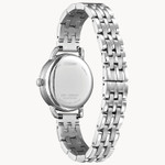 Ladies Citizen Eco Drive Stainless Steel Coin Detail Bracelet Watch3