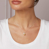 Laura Ashley Sterling Silver & Gold Plated Broadoak Acorn Necklace 2 Laura Ashley Sterling Silver & Gold Plated Broadoak Acorn Necklace 2
